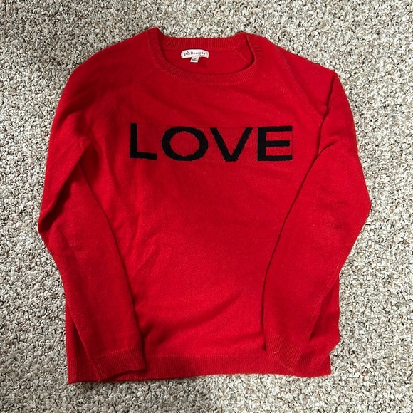 Philosophy cashmere sweater size small Euc - Picture 1 of 3